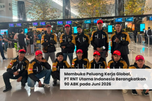开拓全球就业机会 PT RNT Utama Indonesia 于 2026 年 6 月成功派遣 90 名印度尼西亚船员赴国际渔船工作