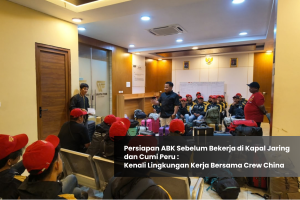 印度尼西亚船员前往秘鲁渔网及鱿鱼捕捞船工作前的准备：了解与中国船员共同工作的环境